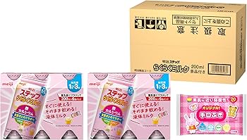 Amazon.co.jp: 明治ステップ らくらくミルク 200ml×6缶×2 景品付
